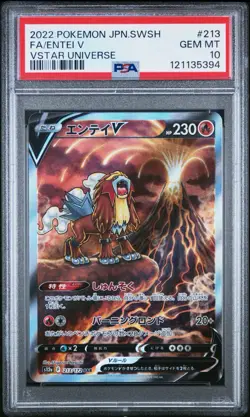 US SELLER PSA 10 Entei V 213/172 VSTAR Universe Pokemon Japanese - Image 1