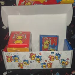 Lot of 3 Pokemon Center Boxes Poncho Pikachu XY BREAK - Image 1