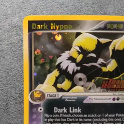 Pokemon TCG - EX Team Rocket Returns - Dark Hypno 6/109 | LP-NM Holo Stamp - Image 4