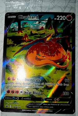 2022 SEALED English Pokemon TCG Charizard UPC Promos SWSH260 SWSH261 SWSH262 - Image 1