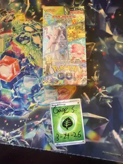Pokemon TCG Sword & Shield Pokemon GO Booster Box Japanese Sealed - US SELLER - Image 1