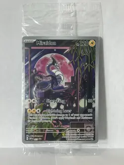 SEALED Pokemon Miraidon & Koraidon Scarlet & Violet ETB Holo Black Star Promos - Image 2