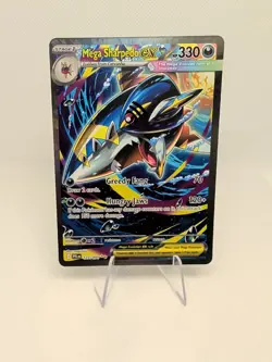 Mega Sharpedo ex 127/094 Special Illustration SIR Pokemon Phantasmal Flames NM - Image 1