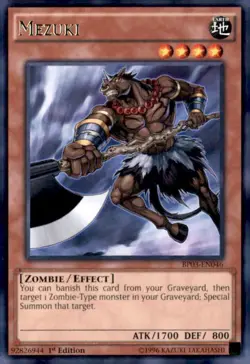 Battle Pack 3: Monster League #BP03-EN046 Mezuki - Image 1