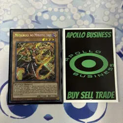 Yugioh FADED Mitsurugi No Mikoto, Saji Secret L26D-ENM05 - Image 1