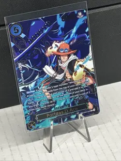 One Piece Portgas.D.Ace (EB02-028) (SP) Carrying On His Will OP13 Foil Texture - Image 2