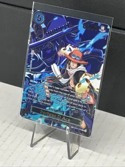 One Piece Portgas.D.Ace (EB02-028) (SP) Carrying On His Will OP13 Foil Texture - Image 3