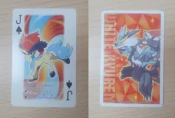 2012 Japanese Pokemon Poker KELDEO White Kyurem B&W Deck #2 Playing Card - Image 1