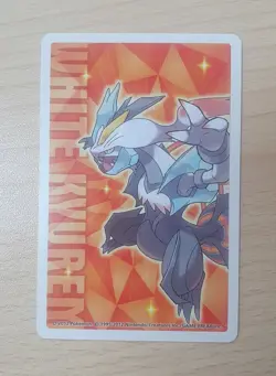 2012 Japanese Pokemon Poker KELDEO White Kyurem B&W Deck #2 Playing Card - Image 3
