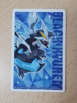 2012 Japanese Pokemon Poker KELDEO Black Kyurem B&W Deck #2 Playing Card - Image 3