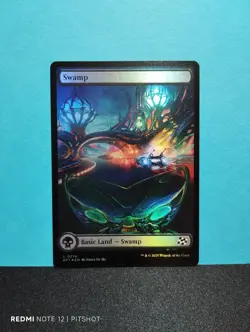 FOIL FULLART Swamp / Sumpf - MTG Magic - Image 1