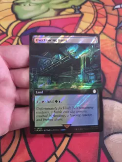Overflowing Basin (Extended Art) (Surge Foil) Universes Beyond: Fallout MTG NM - Image 1