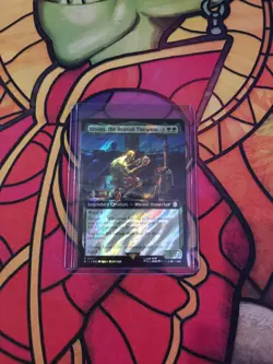 Strong, the Brutish Thespian (Extended Art) (Surge Foil) Fallout MTG NM - Image 3