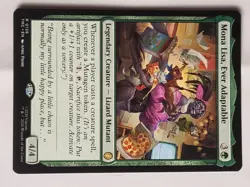 Mona Lisa, Ever Adaptable -MTG- TMNT TMC - Teenage Mutant Ninja Turtles - NM - Image 1