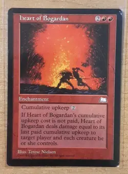 1997 MAGIC THE GATHERING WEATHERLIGHT HEART OF BOGARDAN TD25 - Image 1