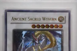 Yugioh PSA 10 Ancient Sacred Wyvern ANPR-EN043 1st Edition Ultimate Rare - Image 3