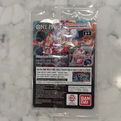 One Piece Monkey.D.Luffy US College Basketball Promo card SEALED & poster - Image 3