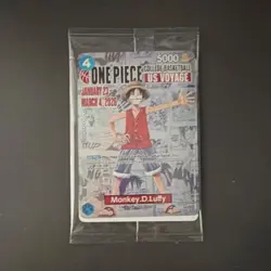 🏀 One Piece College Basketball Card Monkey.D.Luffy P-055 *NEW & SEALED* - Image 1