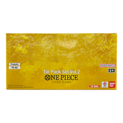 One Piece Card Display 12x Mini Tin TS-02 TS02 TS2 Pack Set Vol.2 24x OP-13 OP13 - Image 1
