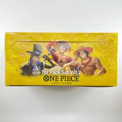 One Piece Card Display 12x Mini Tin TS-02 TS02 TS2 Pack Set Vol.2 24x OP-13 OP13 - Image 2