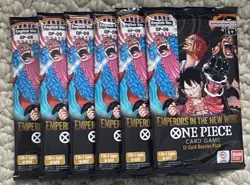 One Piece CCG - 51x Sealed Booster Card Pack OP06 07 08 09 OP10 OP13 OP14 PRB02+ - Image 5