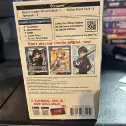 Union Arena - Sword Art Online | Starter Decks - Sealed CASE (6) UE07ST NEW - Image 3