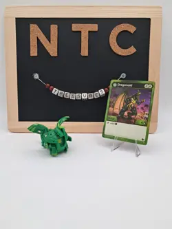 Bakugan Battle Brawlers Battle Planet Ventus Dragonoid B200 B3 W/ Card & Cores - Image 1