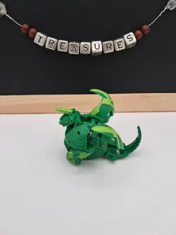 Bakugan Battle Brawlers Battle Planet Ventus Dragonoid B200 B3 W/ Card & Cores - Image 5