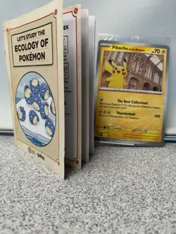 Pokemon x Natural History Museum Jumbo Trading Card sealed Limited Exclusive - Image 1