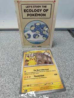 Pokemon x Natural History Museum Jumbo Trading Card sealed Limited Exclusive - Image 2