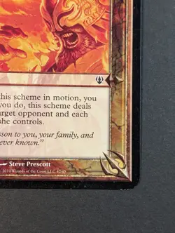 MTG - 1x Which of You Burns Brightest - Oversize Card, NM/LP Magic the Gathering - Image 4