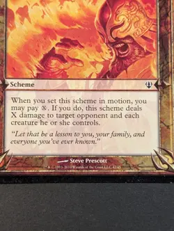 MTG - 1x Which of You Burns Brightest - Oversize Card, NM/LP Magic the Gathering - Image 5