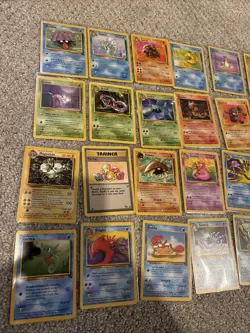 Vintage Pokemon Fossil Lot 30 Cards All Different - Image 2