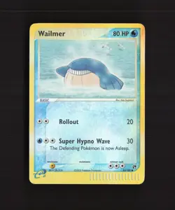 Wailmer 83/100 EX Sandstorm Reverse Holo Pokemon Card LP+ - Image 1