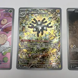 Pokemon TCG Surging Sparks Lot Of 3 Illustration Cards Magneton Promo - Image 3