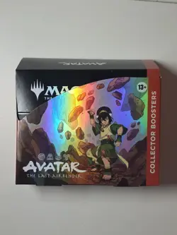 EMPTY MTG Avatar The Last Airbender Collector Booster Box & Packs NO CARDS - Image 1