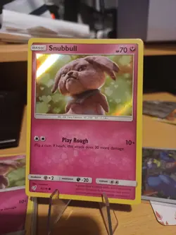Pokemon Card Snubbull 15/18 Detective Pikachu Holo MINT - Image 1