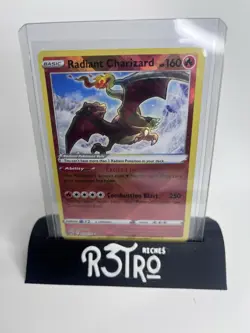 Pokemon TCG Radiant Charizard Crown Zenith Holo Card 020/159 NM/M Condition - Image 1