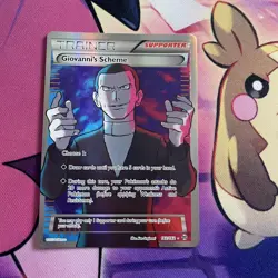 Pokemon Card | Giovanni’s Scheme 162/162 Trainer Full Art XY Breakthrough - Image 2