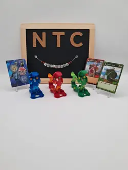 Bakugan Battle Brawlers Battle Planet Fangzor Ultra Set B3 Rare W/ Cards & Cores - Image 1