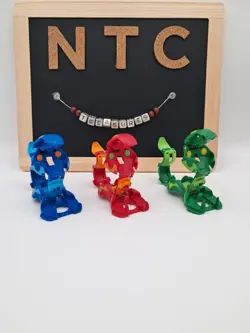 Bakugan Battle Brawlers Battle Planet Fangzor Ultra Set B3 Rare W/ Cards & Cores - Image 2