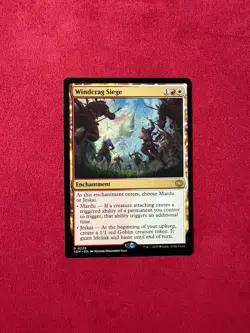 Windcrag Siege - Tarkir: Dragonstorm TDM MTG Magic the Gathering #235 - Image 1