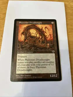 MTG Magic The Gathering Phyrexian Dreadnaught LP - Image 1