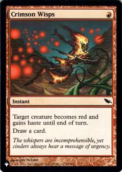 Crimson Wisps - The List Reprints - 88/301 NM - Image 1