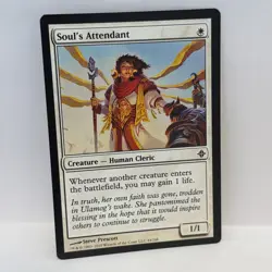 Soul's Attendant #44 Rise of the Eldrazi Magic The Gathering (MTG) NM - Image 1
