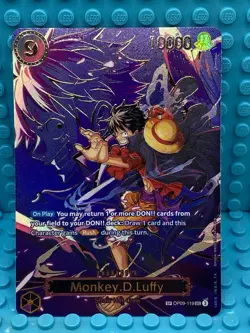 One Piece CCG Monkey.D.Luffy OP09-119 SP Carrying On His Will - Image 1
