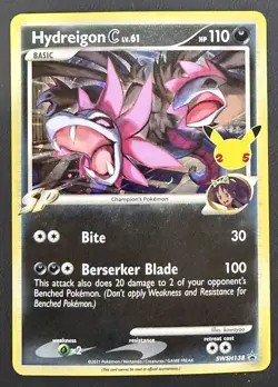 Hydreigon C lv.61 SWSH138 SWSH: Sword & Shield Promo Cards Holo - Image 1