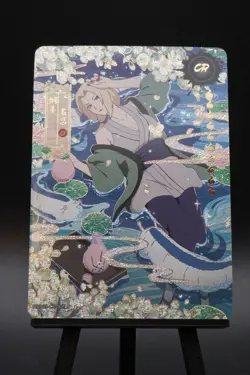 Tsunade NRB09-CR-002L5 Tier 2 Wave 9 Naruto Kayou Card NM - Image 2
