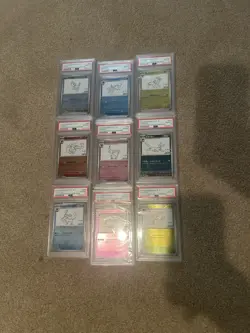 PSA 10 SEQUENTIAL Yu Nagaba Eevee Eeveelution Set Japanese 062 Umbreon Pokemon - Image 1