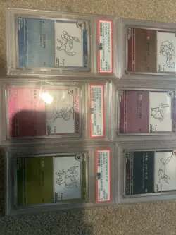 PSA 10 SEQUENTIAL Yu Nagaba Eevee Eeveelution Set Japanese 062 Umbreon Pokemon - Image 4